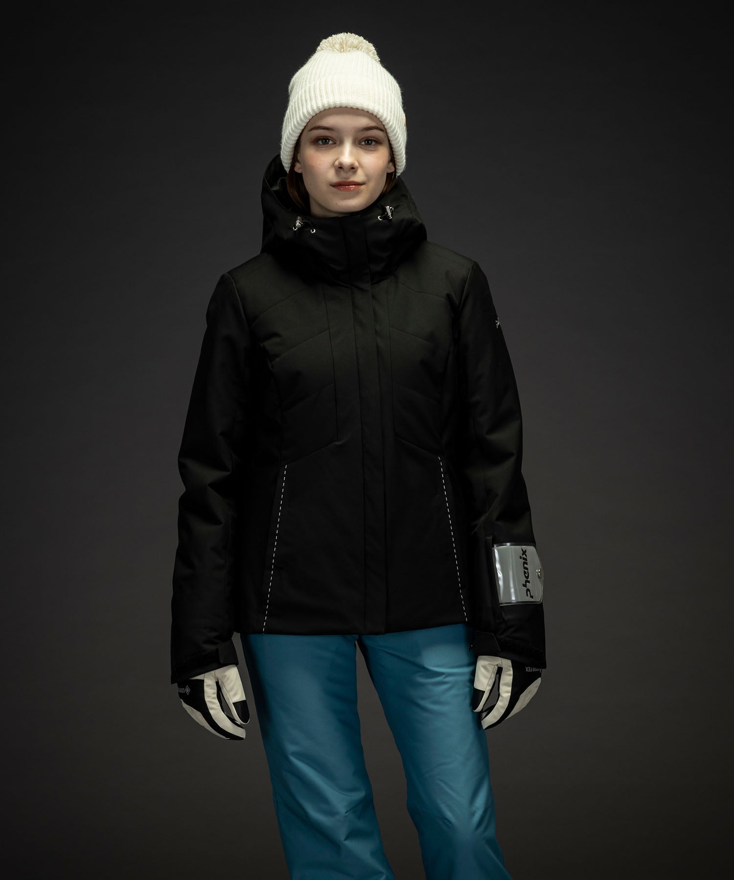 WOMENS】Stitched Print Accent Jacket ステッチプリントアクセント