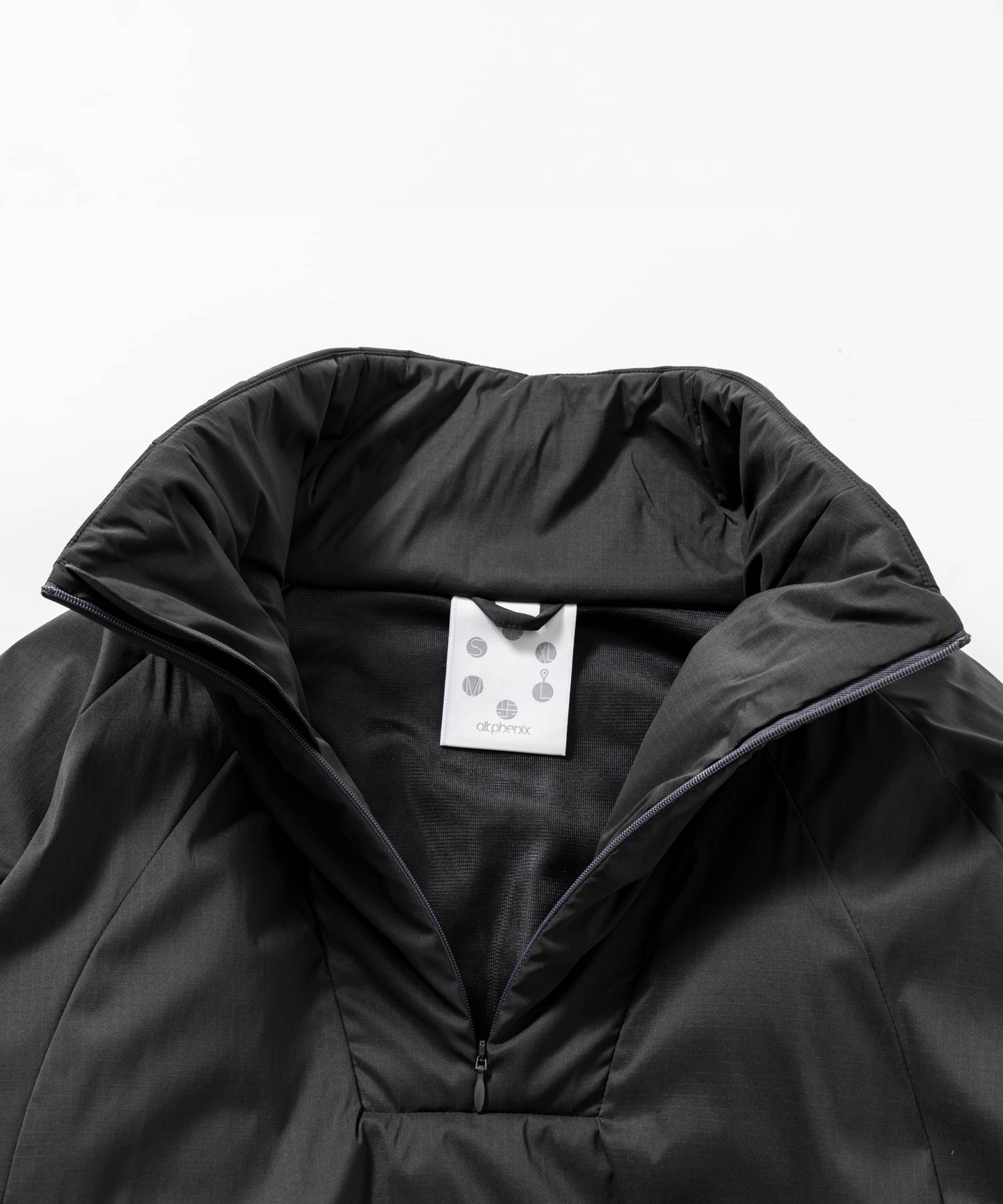 MENS】ハーフジップロングスリーブ・アウター 中綿ジャケット