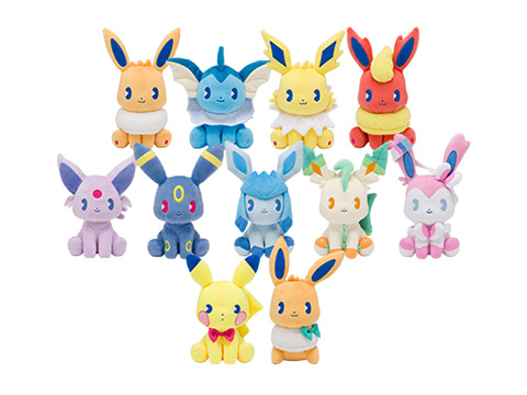 ポケモンのミックスオレとイーブイたちをテーマにしたグッズ登場