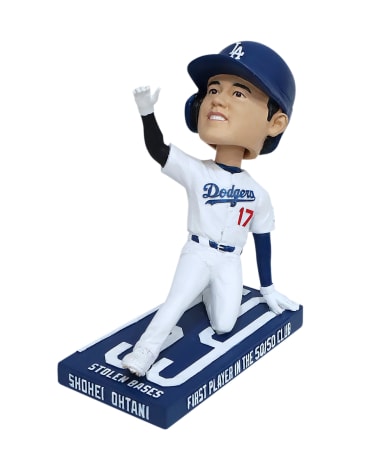 2025年6月21日ドジャース戦でもらったアイスキューブのボブルヘッド