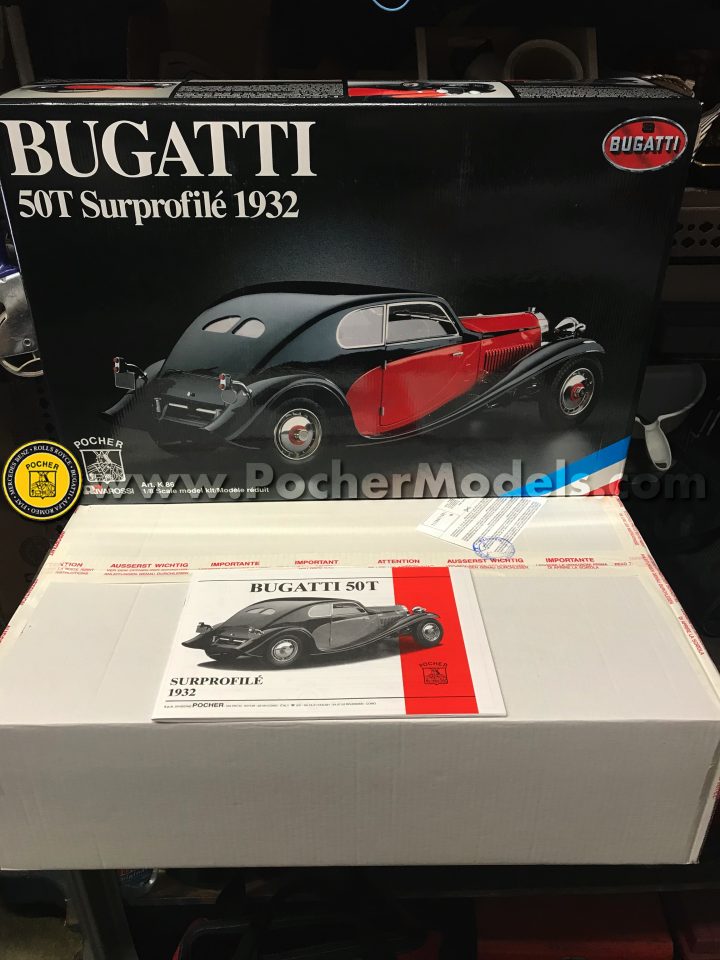 Pocher Bugatti K86 Model Kit ***Factory sealed*** - PocherModels Shop