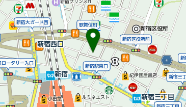 東京シンデレラ美容外科 新宿院」(新宿区-美容外科-〒160-0022)の地図