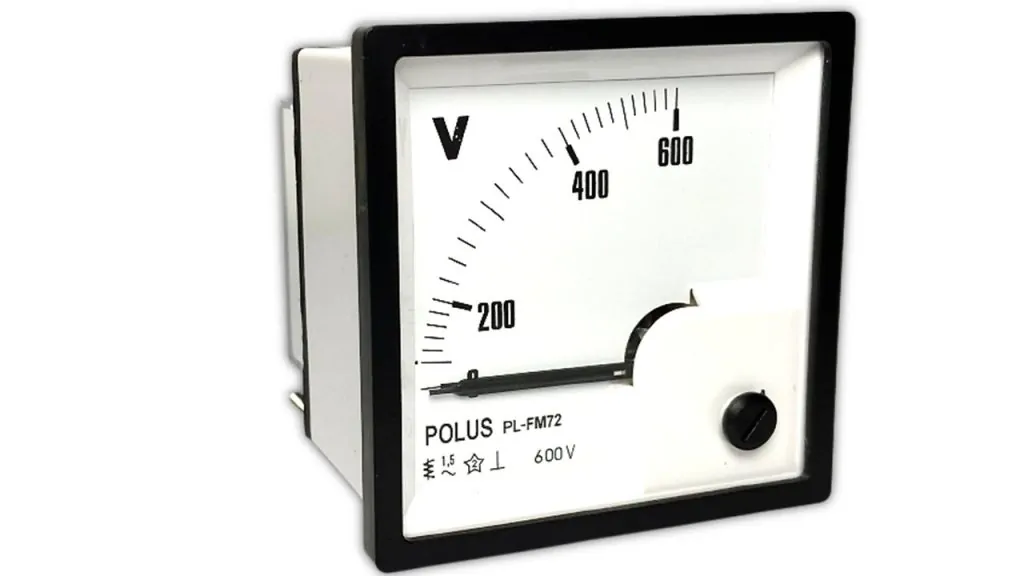 Voltímetro Analógico PL-FM72 600VCA – POLUS