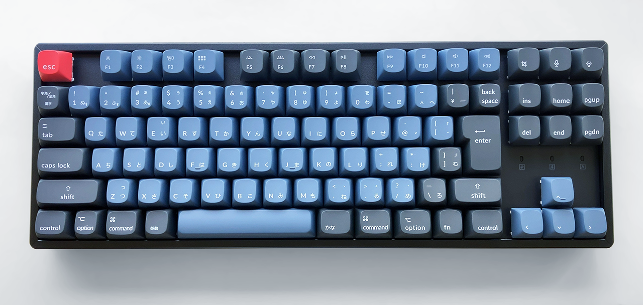 Keychron K8 Pro のキースイッチを静音茶軸に交換してみた