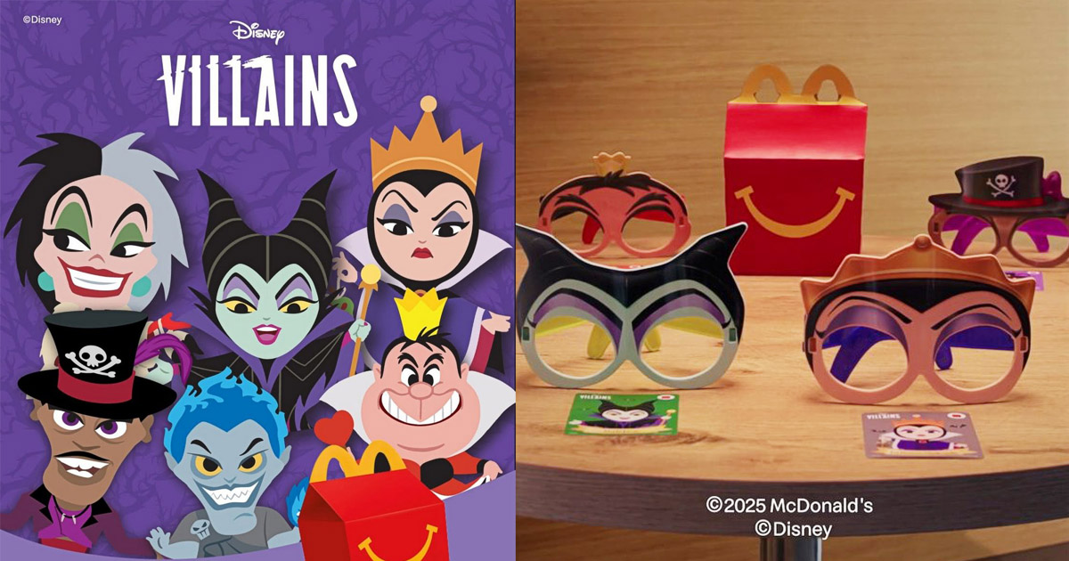 マクドナルド「ディズニー・ヴィランズ」ハッピーセットが中南米で登場
