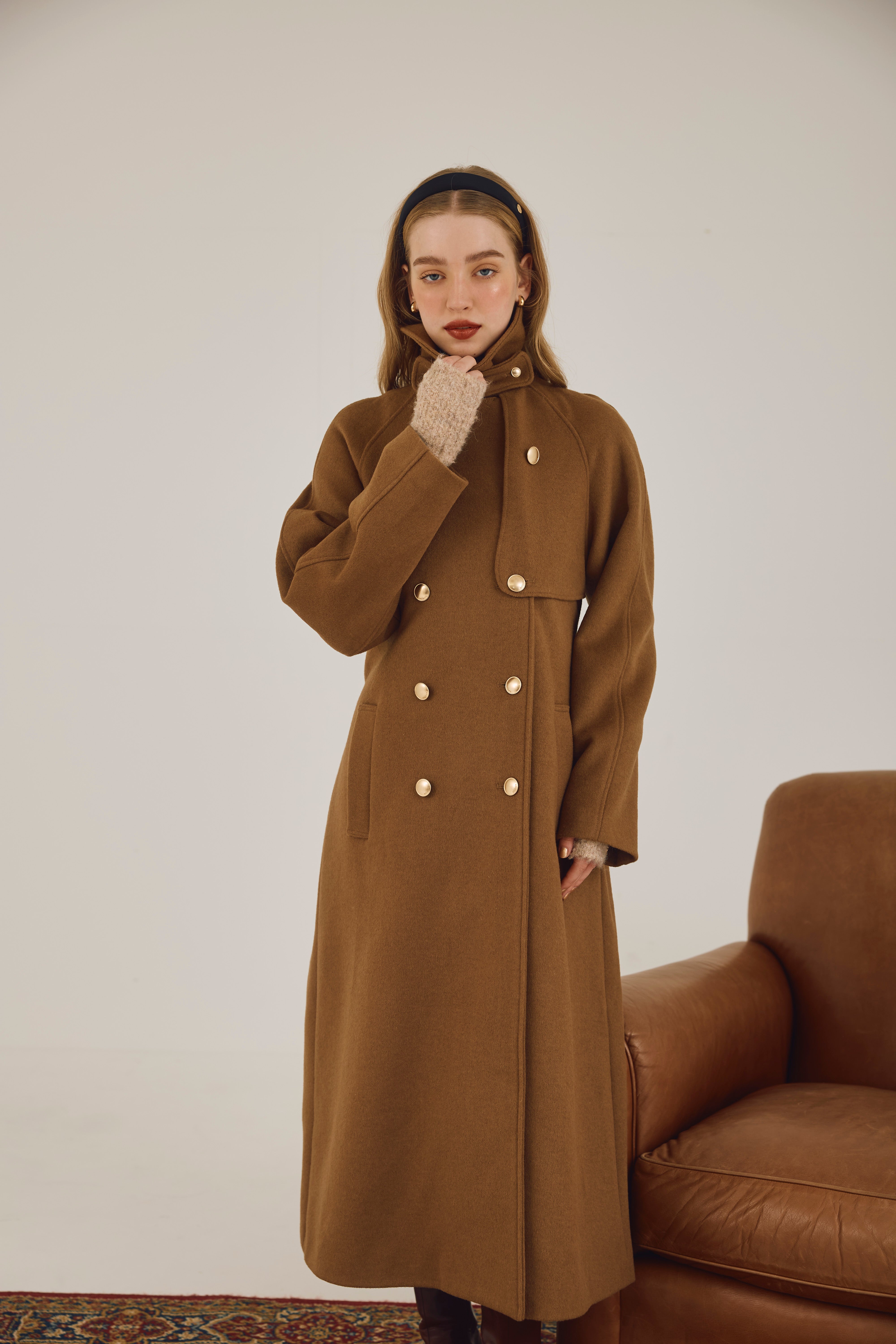 MANY WAYウールロングトレンチコート – poláura OFFICIAL ONLINE STORE