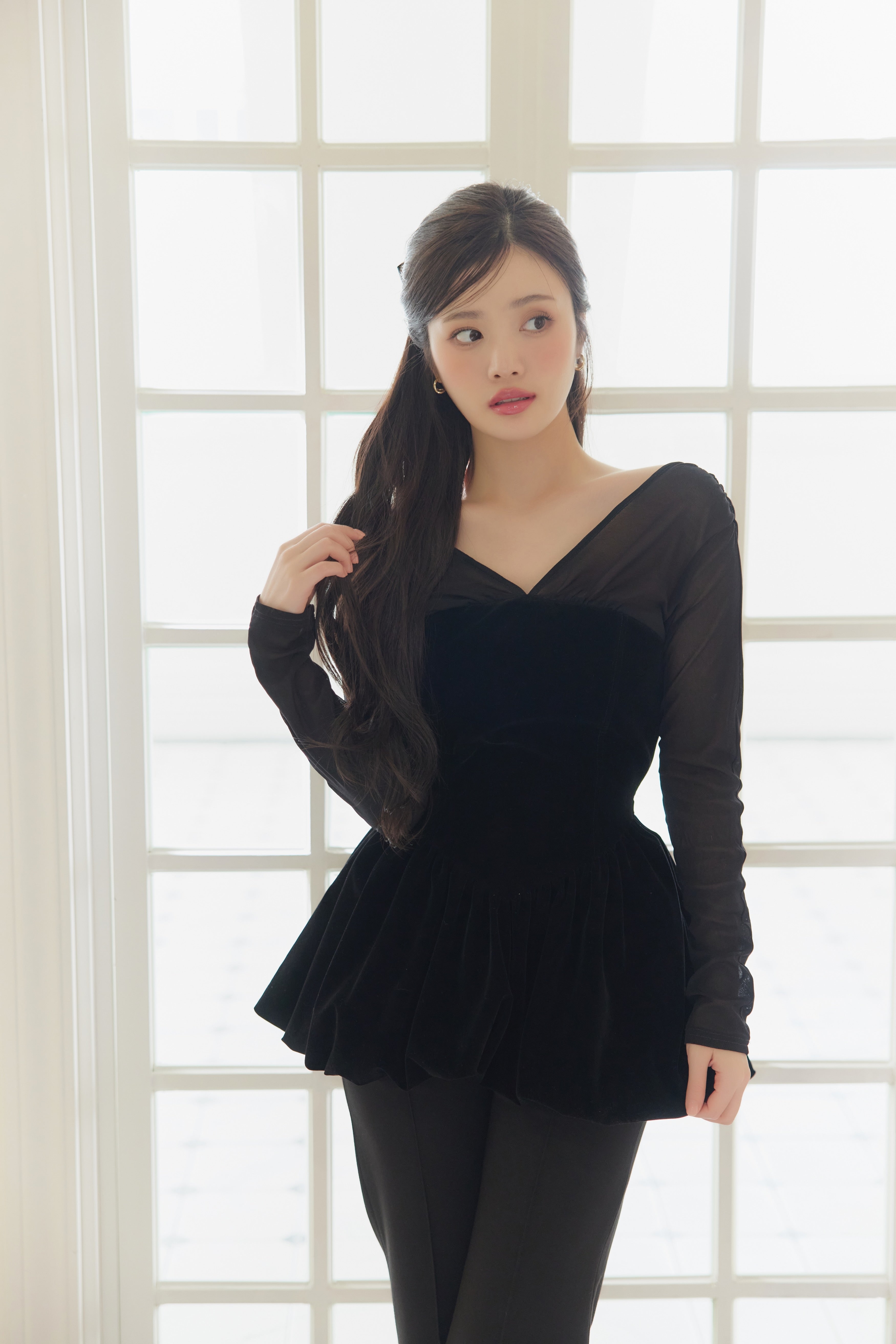 ベロアビスチェバルーントップス – poláura OFFICIAL ONLINE STORE