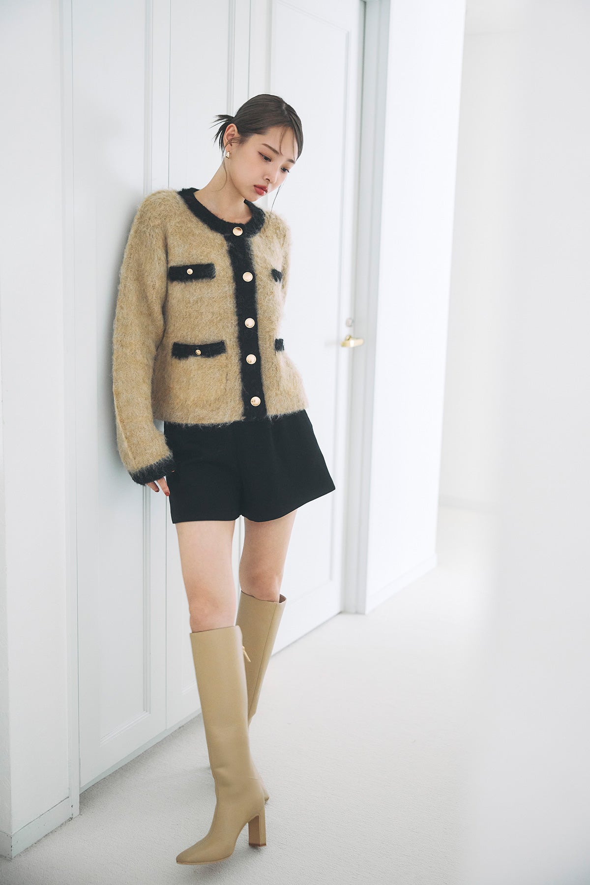 シャギーニットカーディガン – poláura OFFICIAL ONLINE STORE