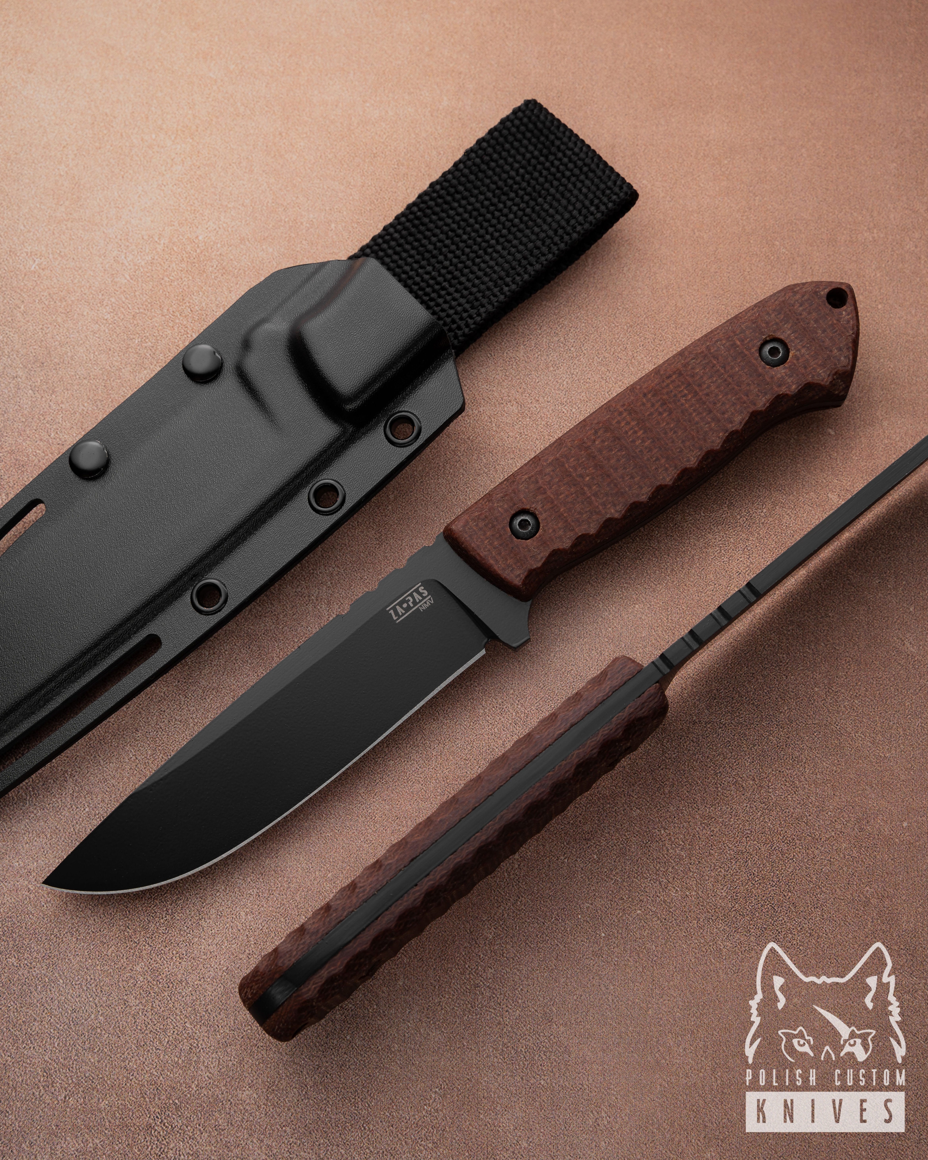 Buy SURVIVAL BUSHCRAFT KNIFE ULTRA OUTDOOR 7 NMV MICARTA CERAKOTE