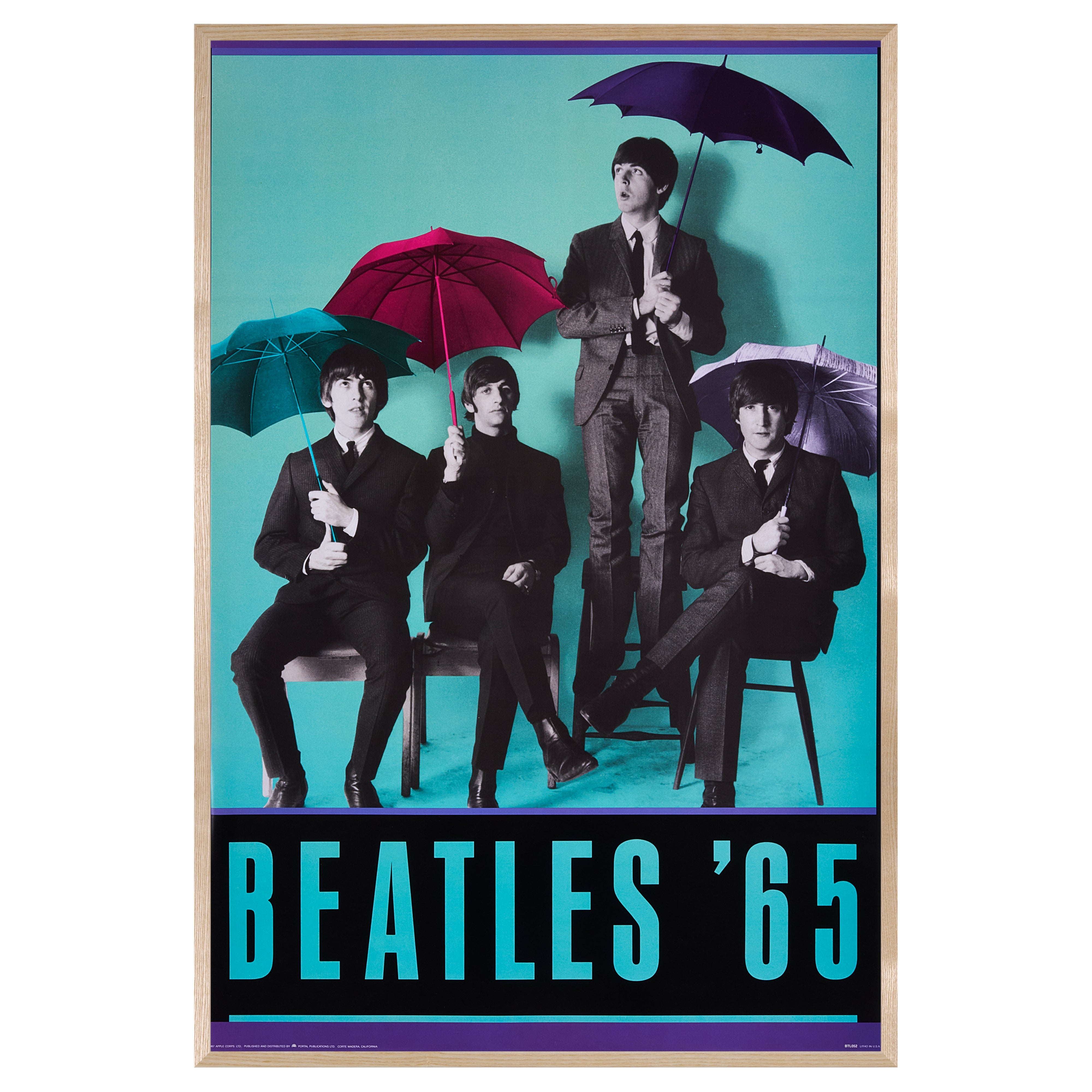 限定10枚】BEATLES '65（ビートルズ '65） 1987 / バンドポスター