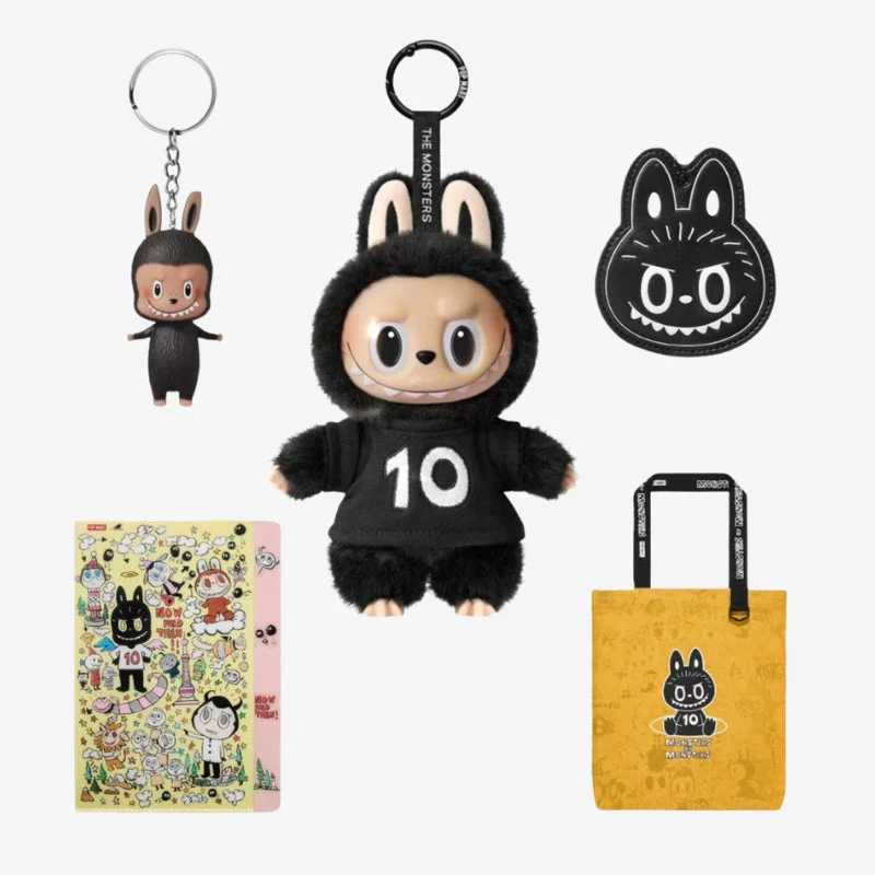LABUBU 10th ANNIVERSARY PLUSH, EXCLUSIVE EDITION - POP BOX