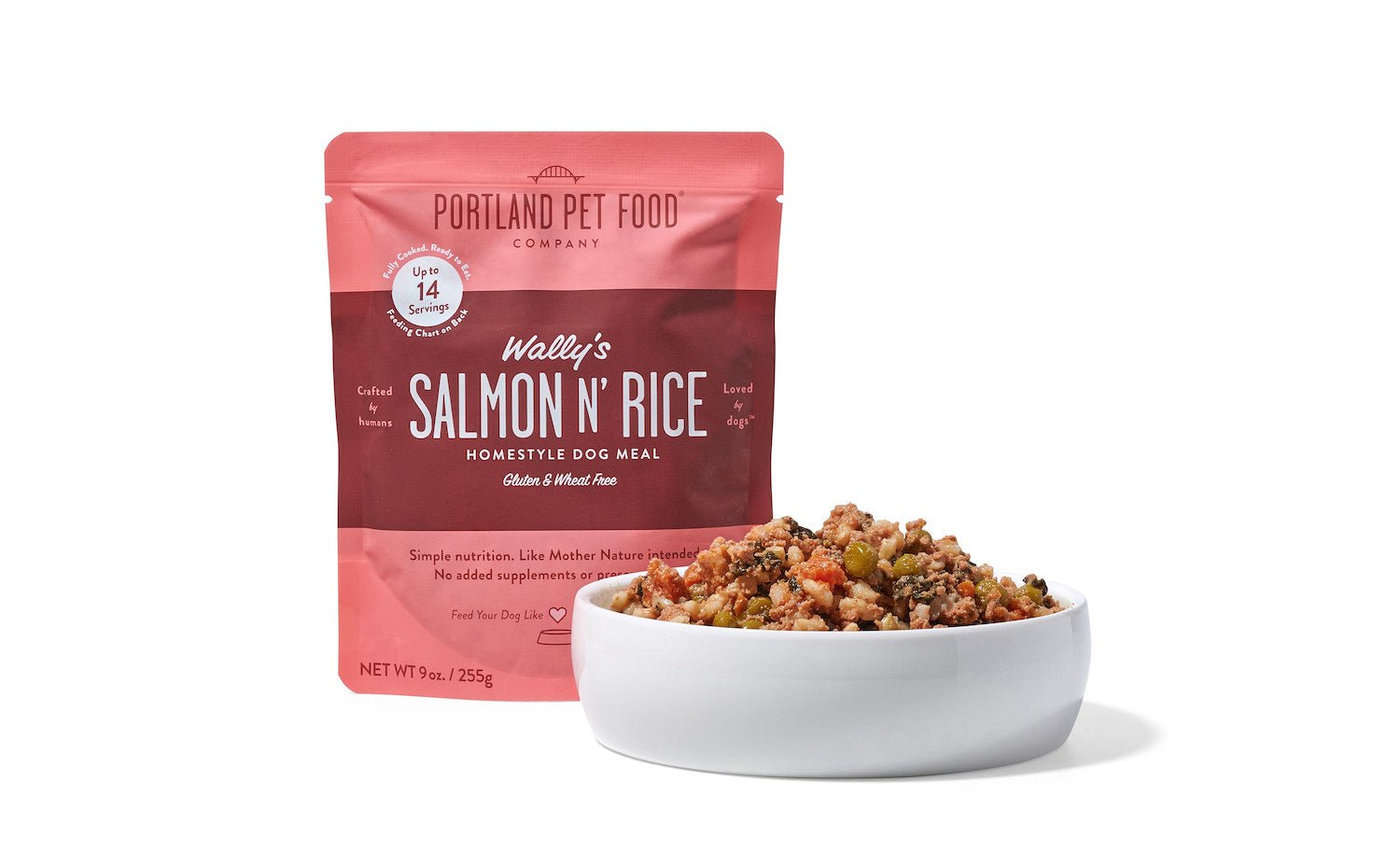 Salmon and Rice Dog Food Toppers | Salmon & Rice For Dogs