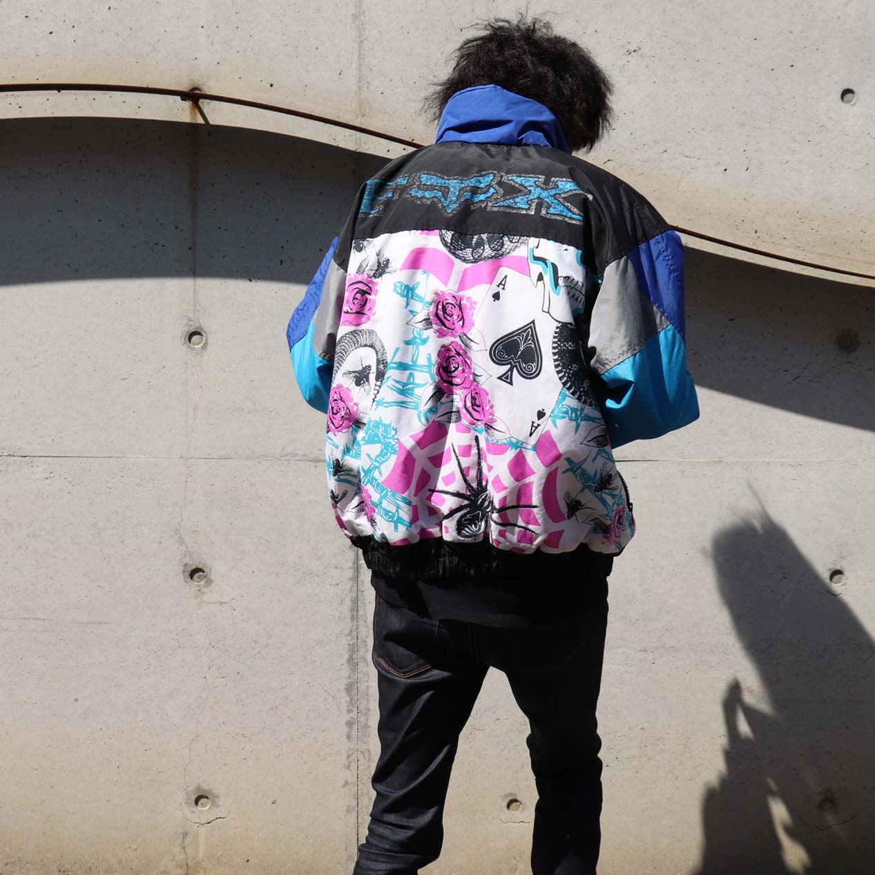 POST JUNK / 80's FOX IMAGE ジップアップ スキージャケット [About M～L]