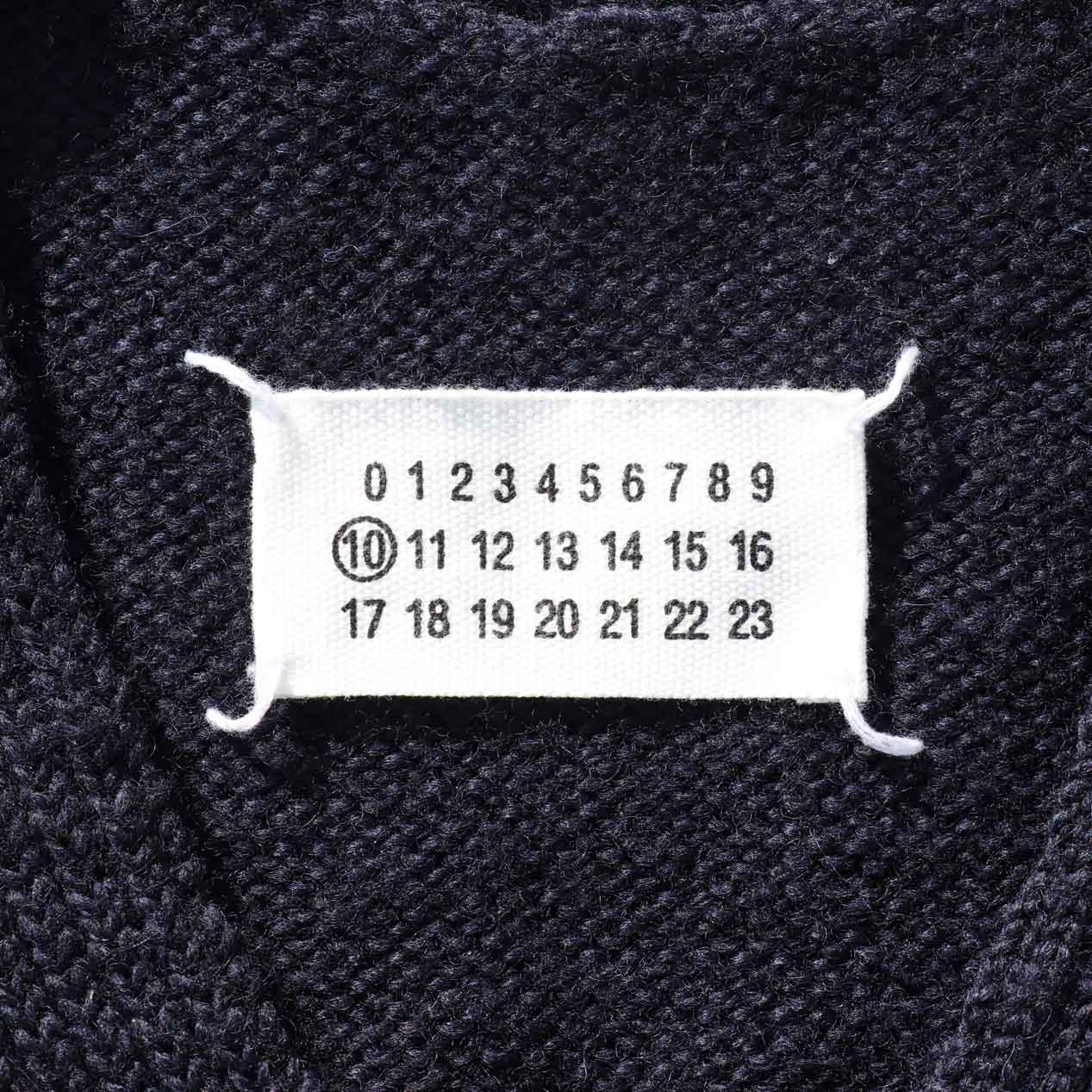 POST JUNK / MAISON MARTIN MARGIELA 10 / 07AW V-Neck Knit [XL]