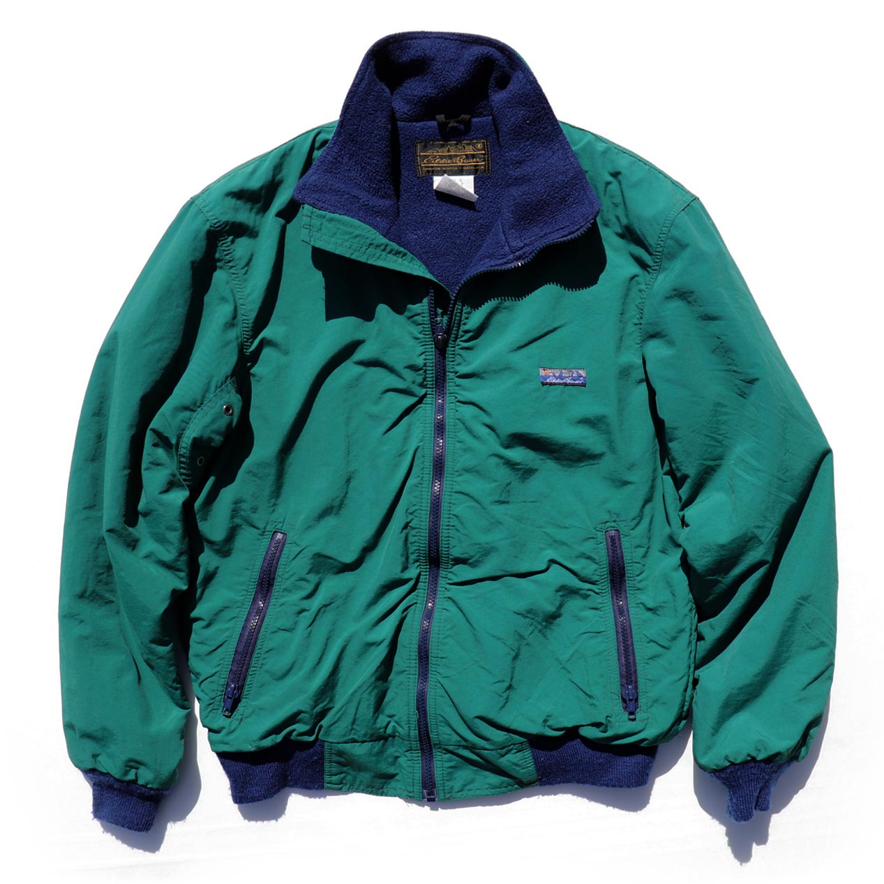 POST JUNK / 80's EDDIE BAUER フリースライナー ナイロンジャケット [S]