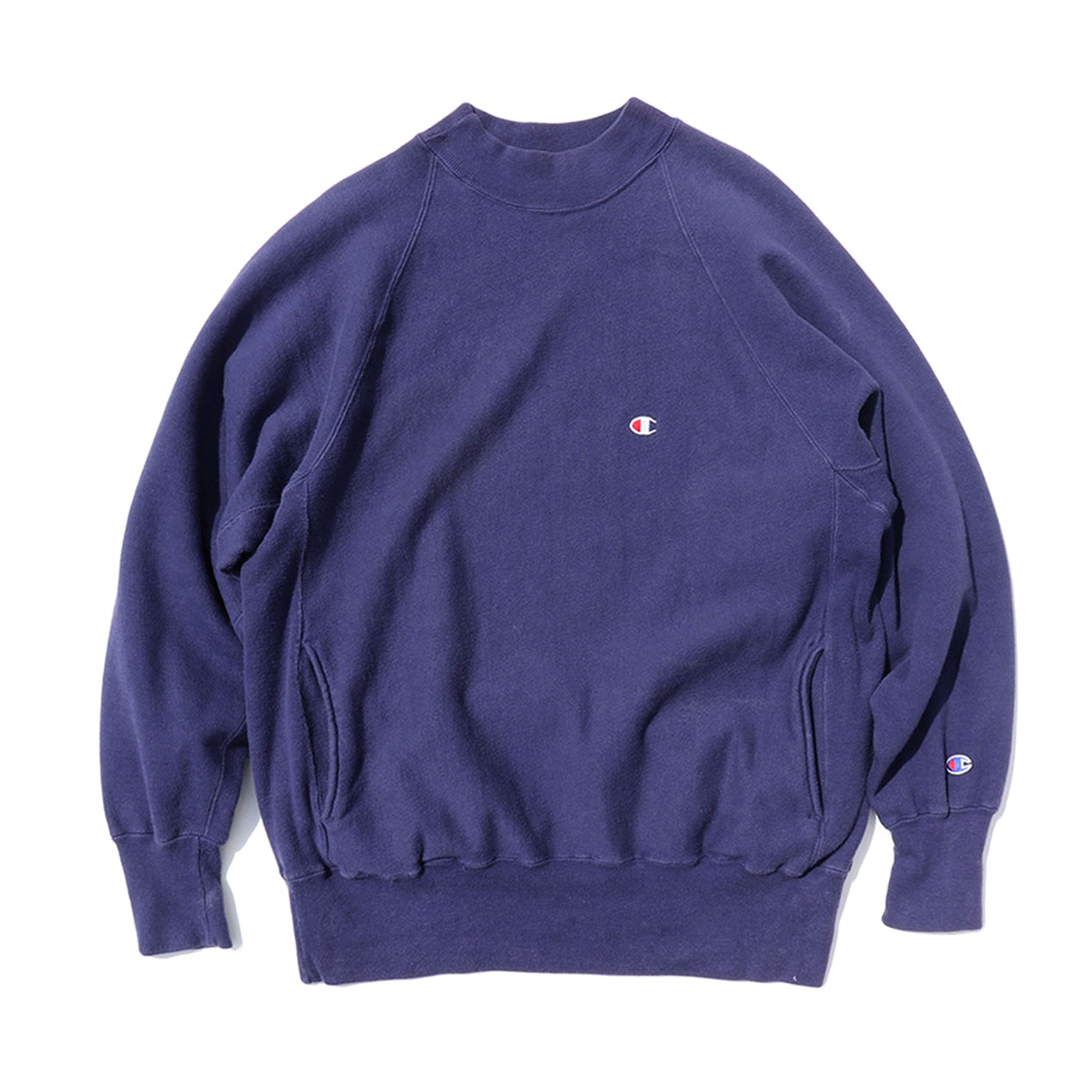 POST JUNK / 90's CHAMPION USA製 モックネック リバースウィーブ [XL]