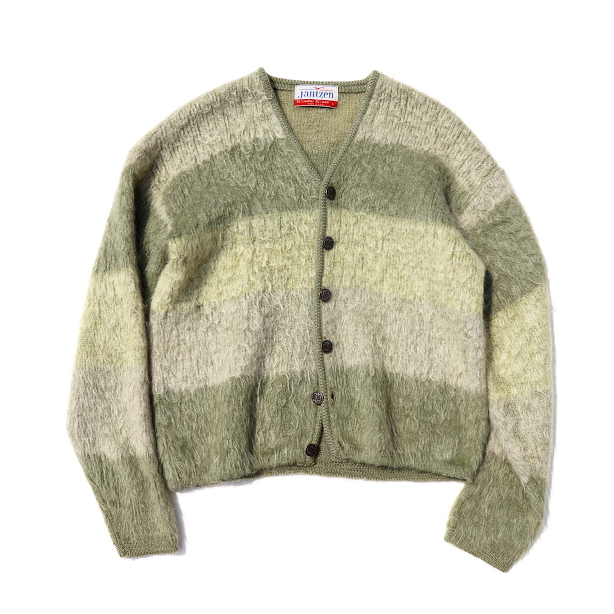 POST JUNK / 60's JANTZEN モヘアニットカーディガン [L]