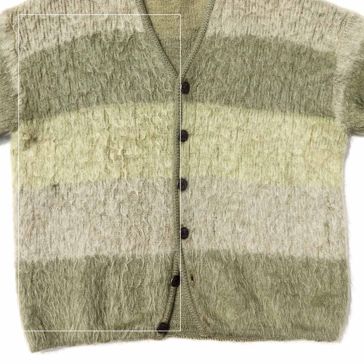 POST JUNK / 60's JANTZEN モヘアニットカーディガン [L]