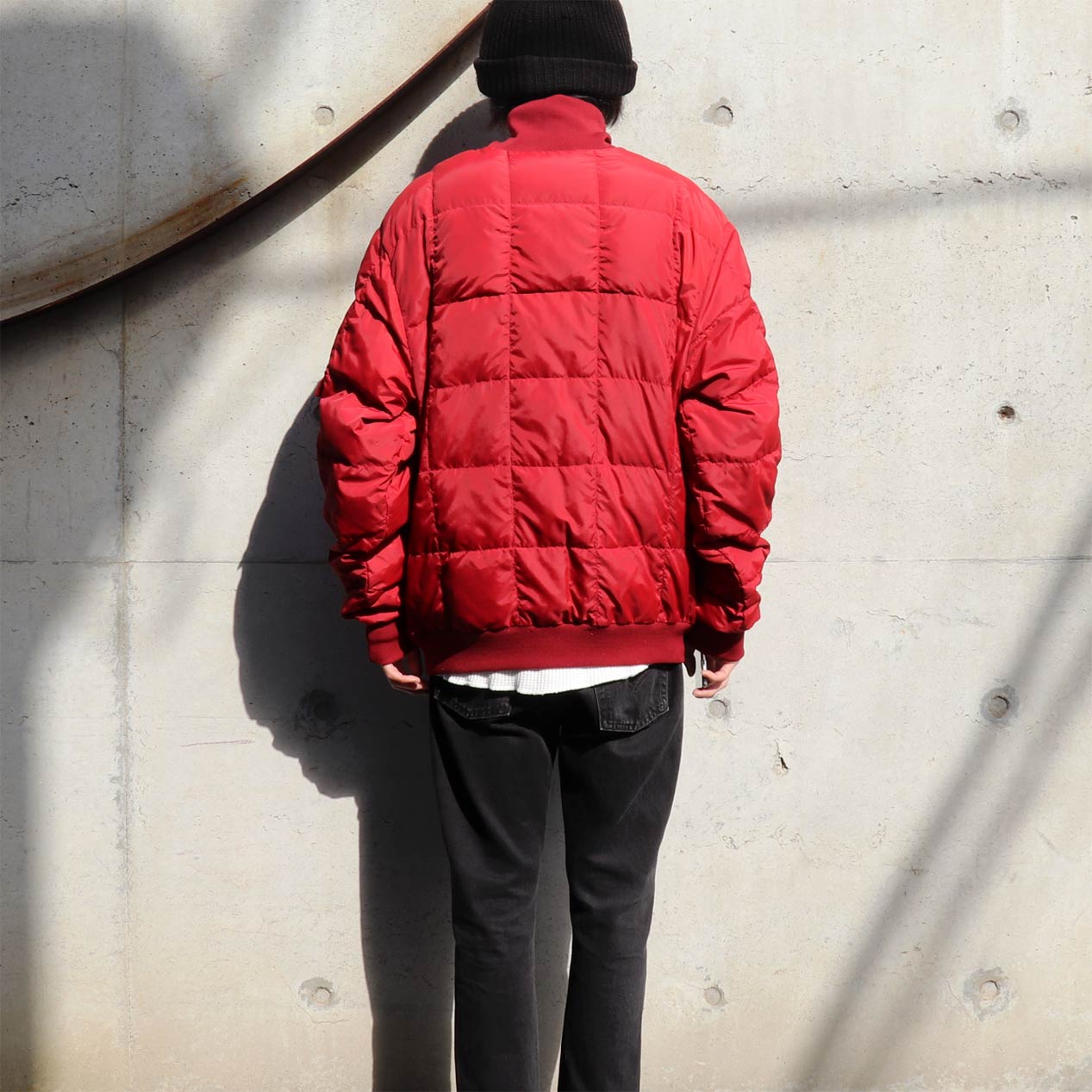 POST JUNK / 80's EDDIE BAUER Pullover Down Jacket [About XL]