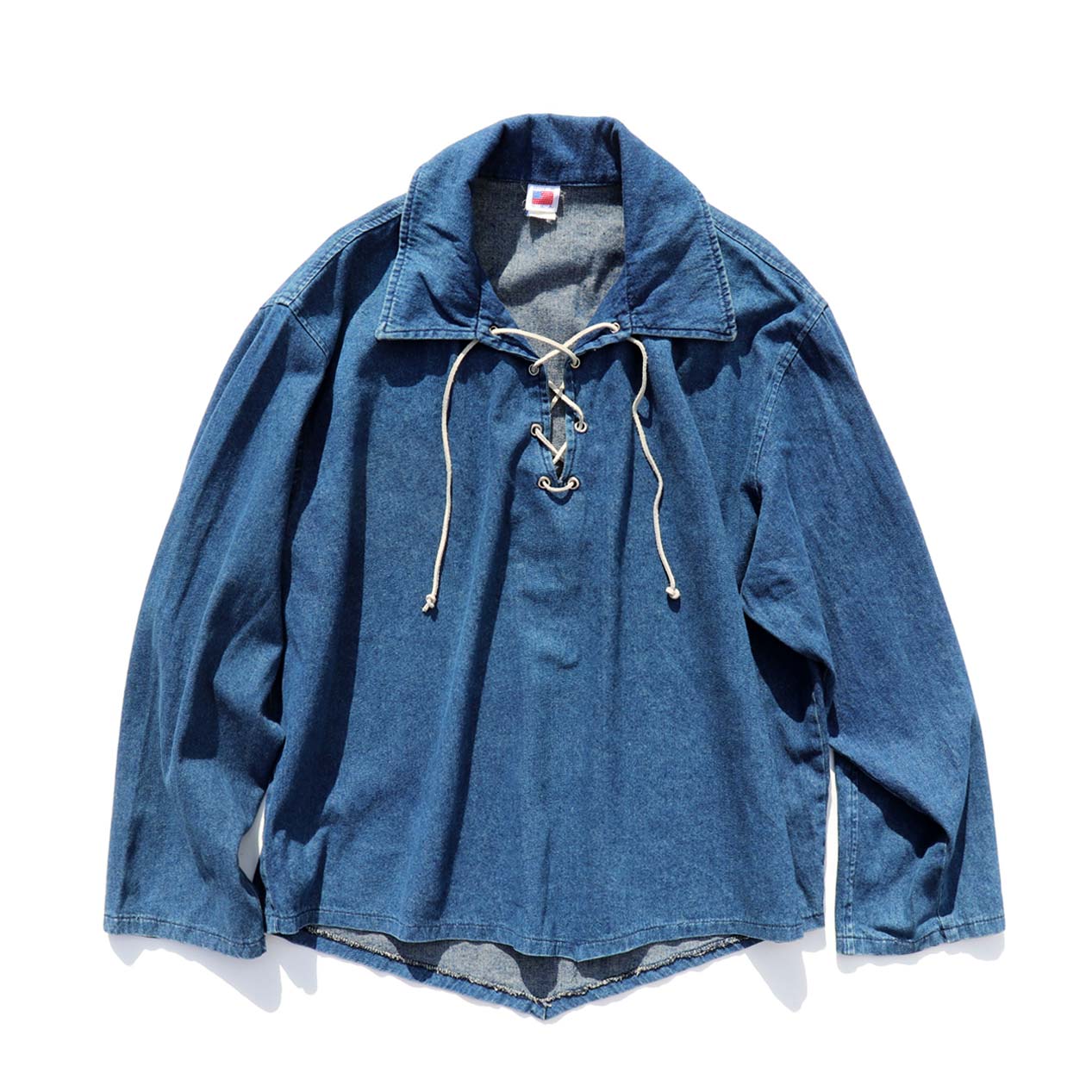 POST JUNK / 70's～ UNKNOWN USA製 レースアップ デニムウエスタン