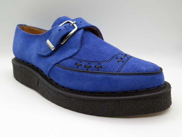 Monk Creeper Shoe (blue suede) – Posers Hollywood