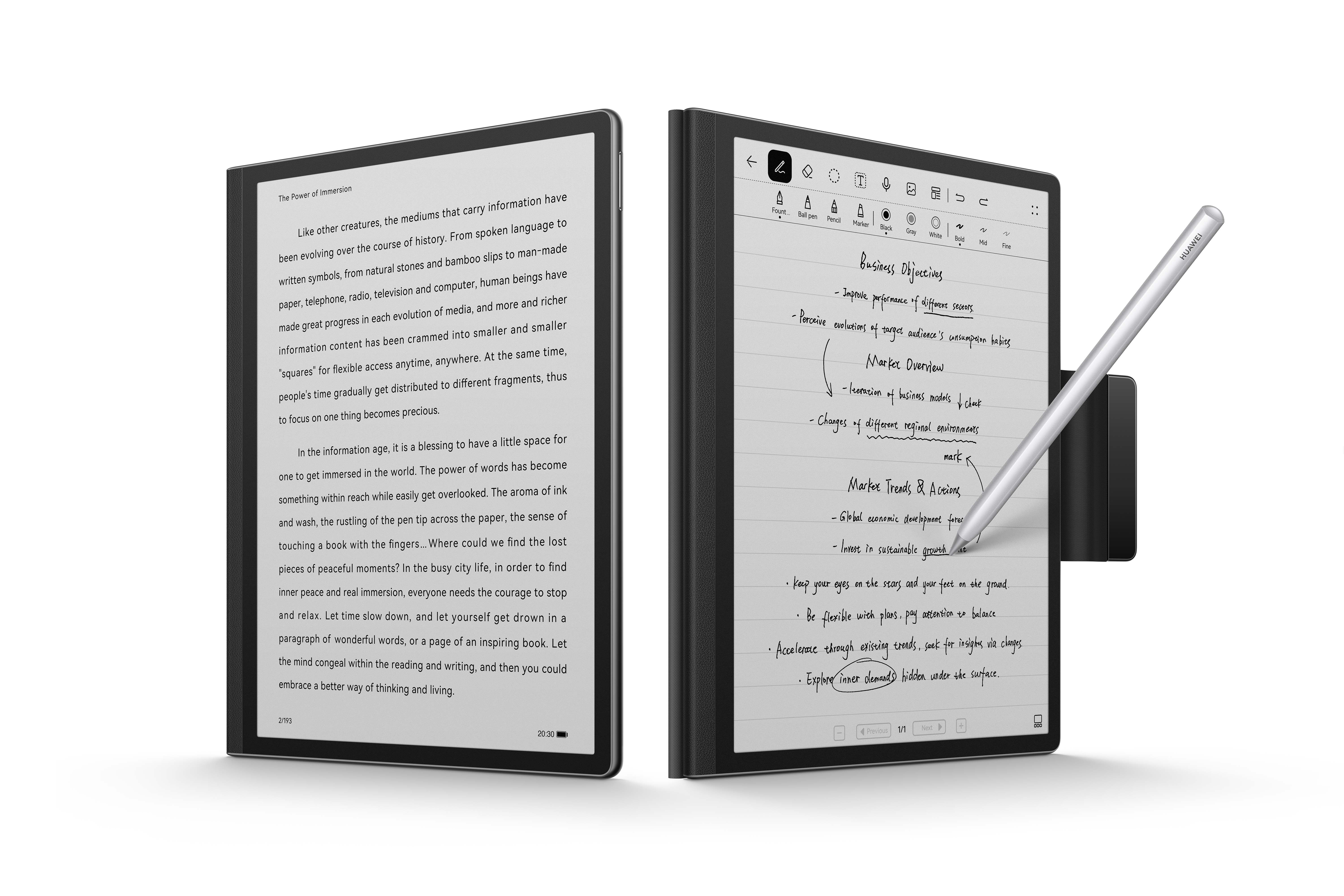 Huawei gets into e-readers with the 10.3-inch MatePad Paper | The