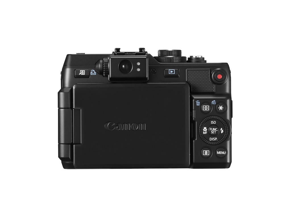 Canon PowerShot G1 X announced: 1.5-inch sensor, ISO 12,800 for