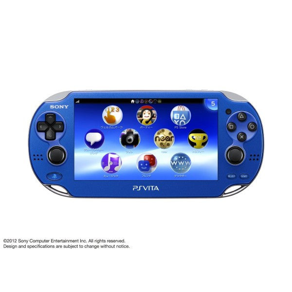 SONY PLAYSTATION VITA - SAPPHIRE BLUE WI-FI VERSION - PCH-1000
