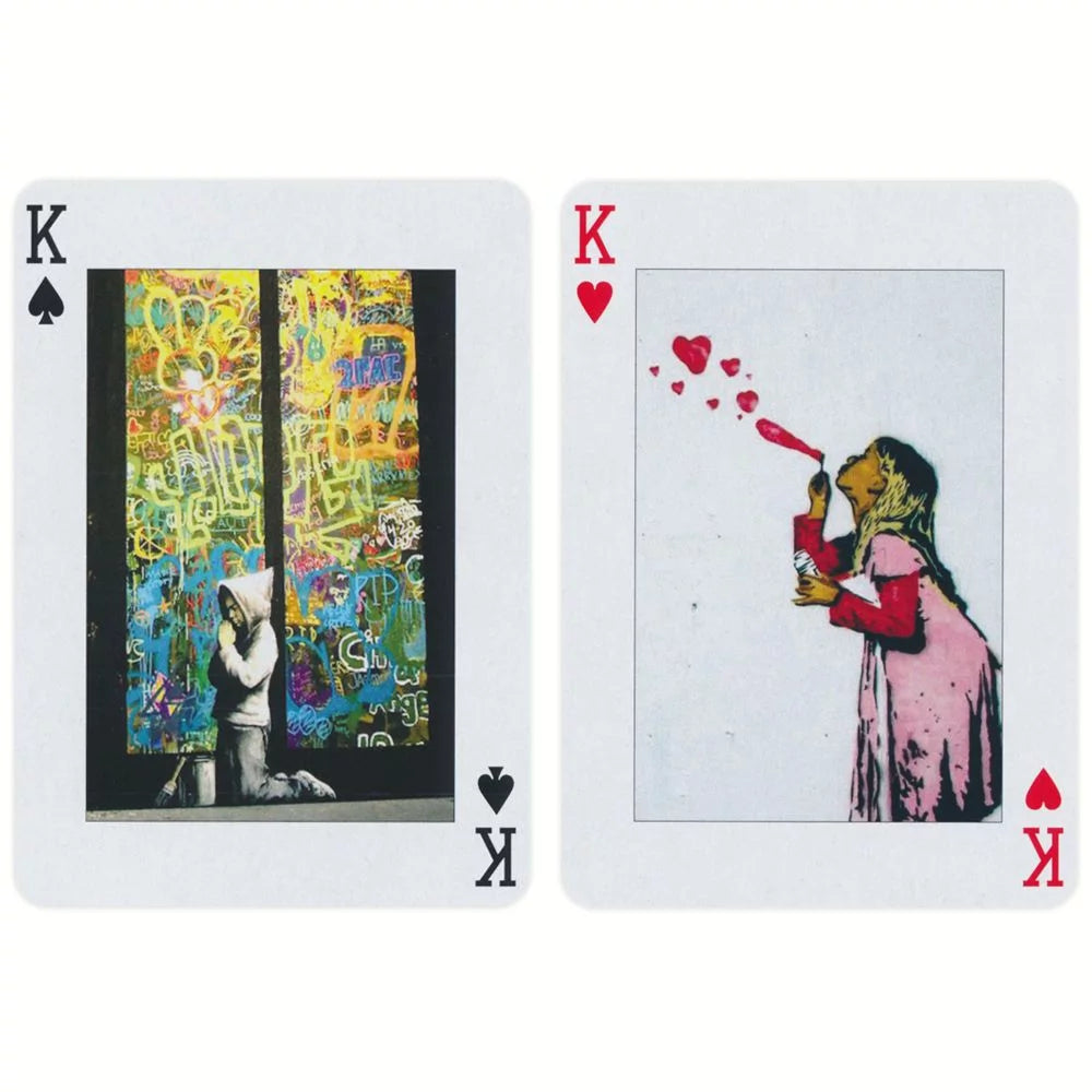 Banksy Playing Cards by Piatnik - A Deck of Revolutionary Art