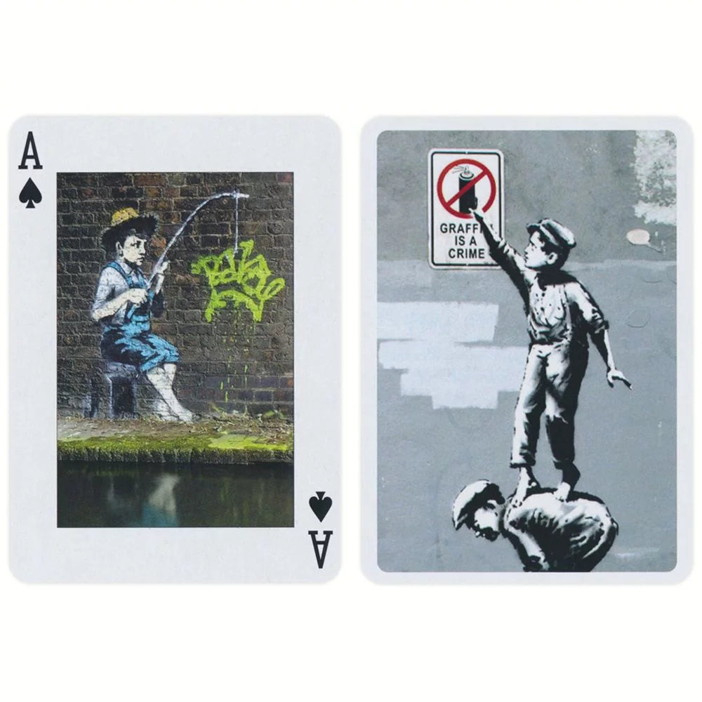 Banksy Playing Cards by Piatnik - A Deck of Revolutionary Art