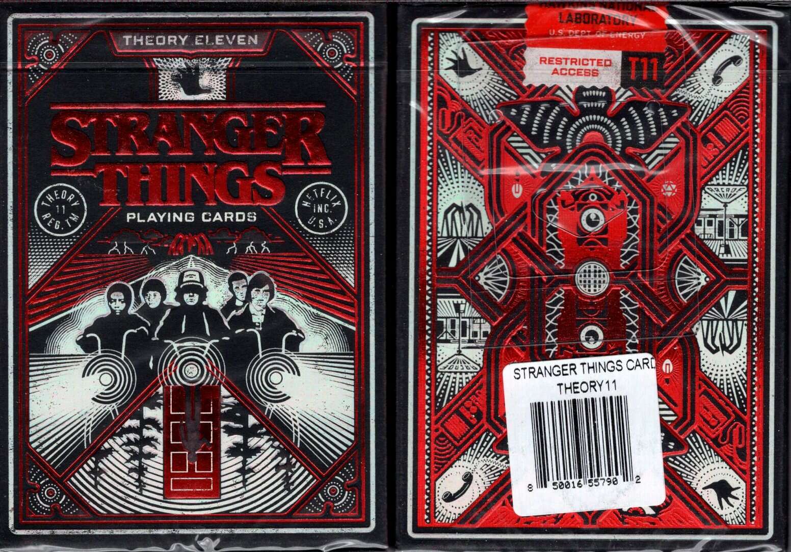 Stranger Things Playing Cards by Theory11: Enter the Upside Down