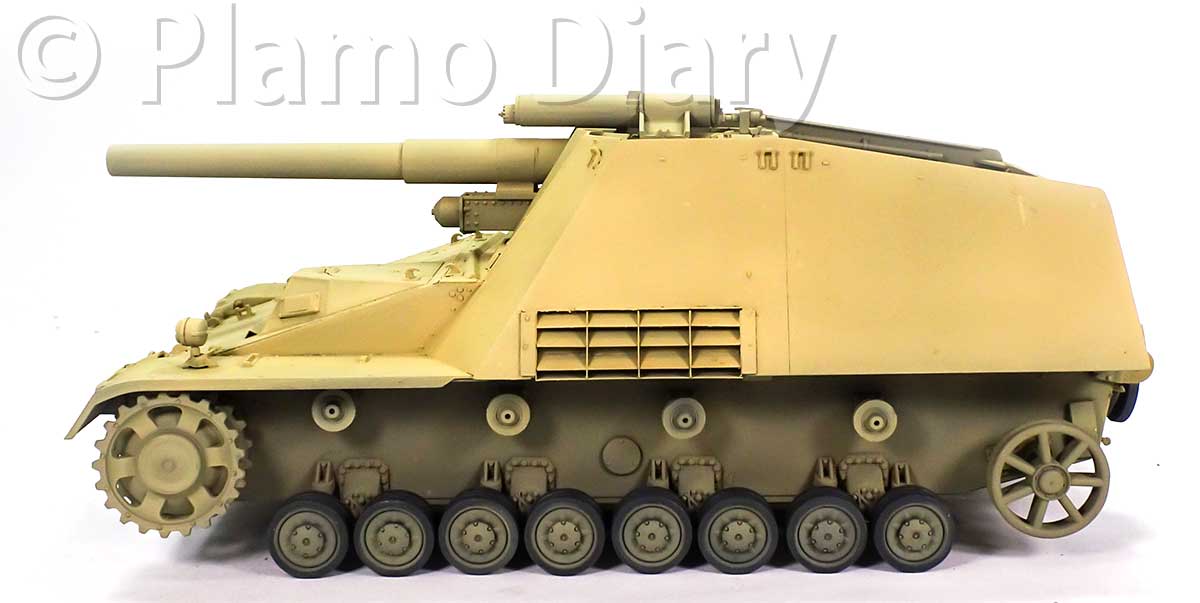 プラモ日記 » 15cm自走重榴弾砲フンメル初期型 その16 基本塗装の続き