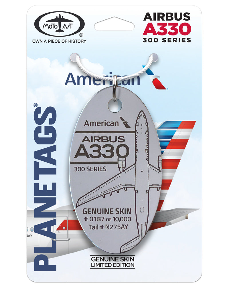 American Airlines® A330 – MotoArt PlaneTags