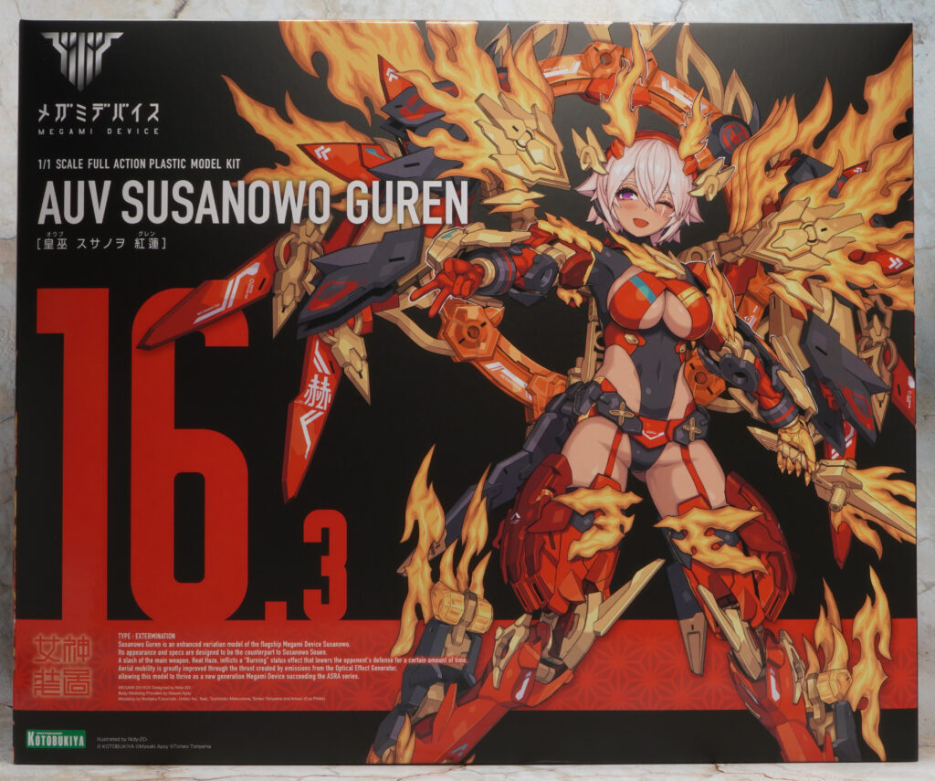 メガミデバイス】皇巫 スサノヲ 紅蓮 レビュー | プレナム速報