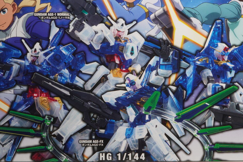 HGAGE】「機動戦士ガンダムAGE」MSセット[クリアカラー]【イベント限定