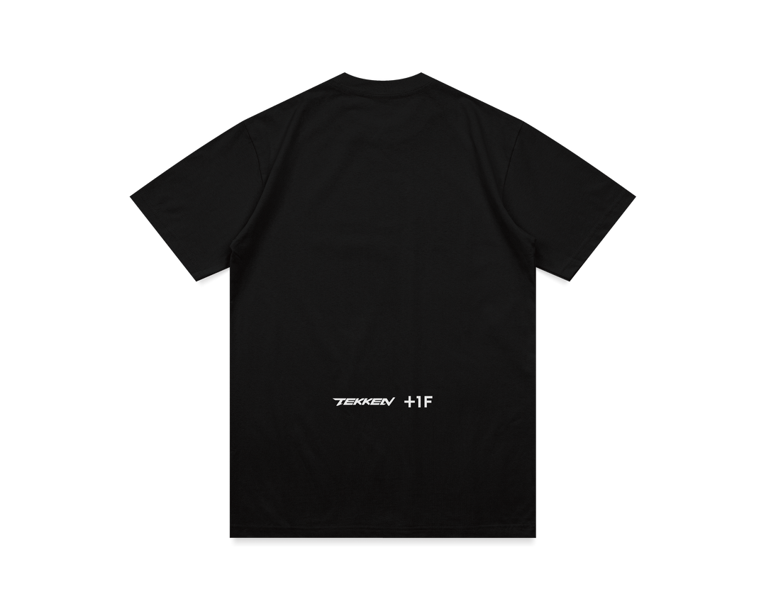 TEKKEN +1F FIGHT IS ABOUT SURVIVAL TEE | 鉄拳 Tシャツ ブラック 黒