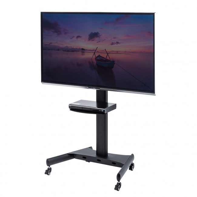 32～65型対応で高さ可変機能付き液晶ディスプレイスタンド3種を発売