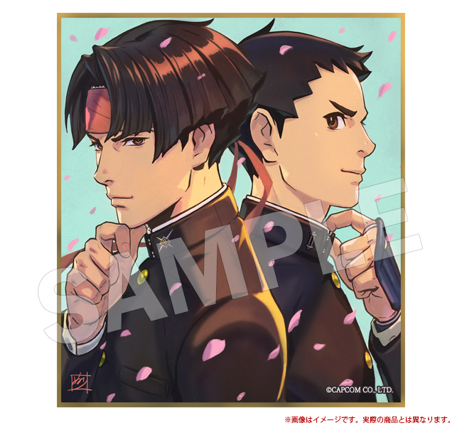 大逆転裁判1&2』イーカプコン購入特典「ミニ色紙」全デザイン発表