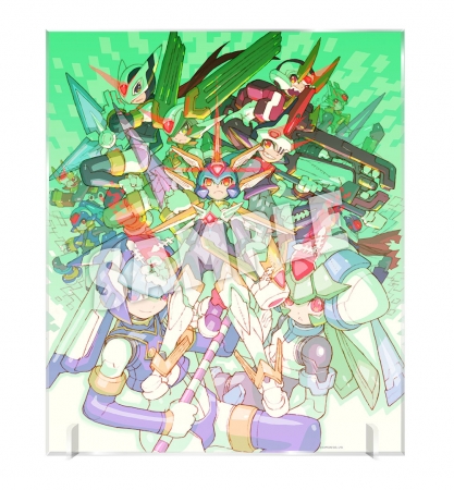 ロックマン30th ジークレーアクリルアート ロックマンゼロ 完全受注