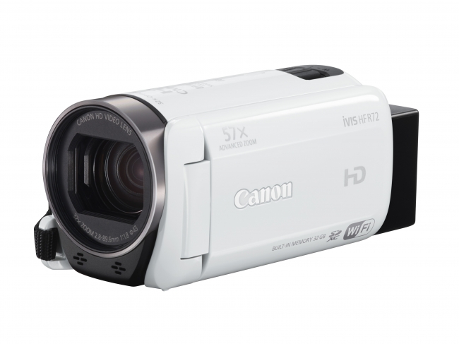 自然な階調で高精細に撮影できる新記録モードを搭載 “iVIS HF R72