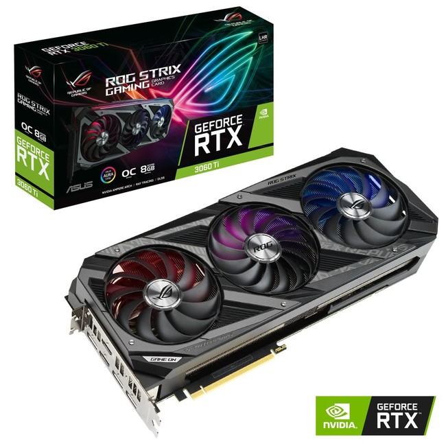 LHR版 GeForce RTX™ 3060 Tiを搭載したオーバークロック版ビデオカード