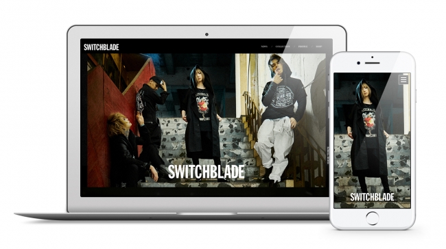 HYDEプロデュースブランド「SWITCHBLADE」のオフィシャルサイトを