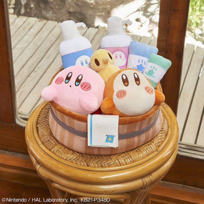 湯(ゆ)”ったりくつろぐ、カービィの可愛いほっぺに注目！ 『星の