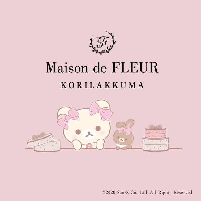 Maison de FLEUR】コリラックマとコラボレーション オリジナルアートの