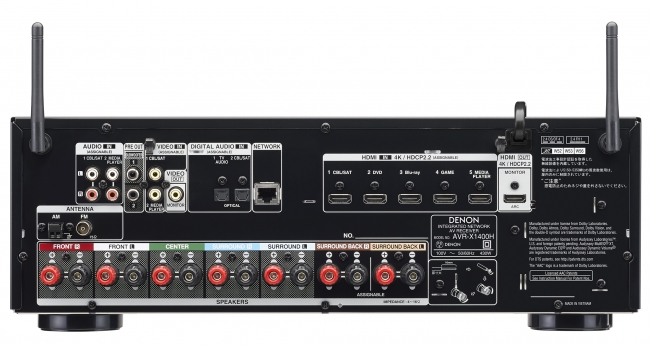 AVR-X2400H / AVR-X1400H プリアンプ回路、ボリューム回路を一新して