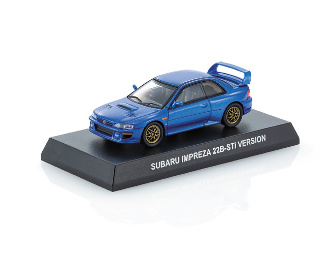 KYOSHO MINI CAR & BOOK 第3弾 SUBARU IMPREZA 22B-STi VERSION | 京商