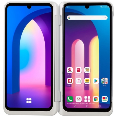 5G対応の2画面スマートフォン「LG V60 ThinQ 5G」NTTドコモの5月11日