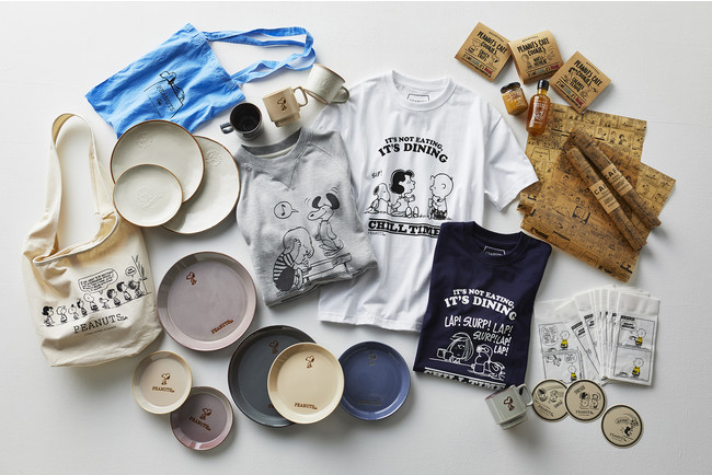 親子コーデも楽しめる！「PEANUTS Cafe スヌーピーミュージアム」より