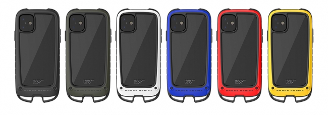 iPhone11/11Pro/11ProMAXに耐衝撃性をプラス。アウトドア感あふれる