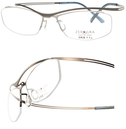 2年連続グッドデザイン賞受賞のメガネフレーム 「ZEROGRA